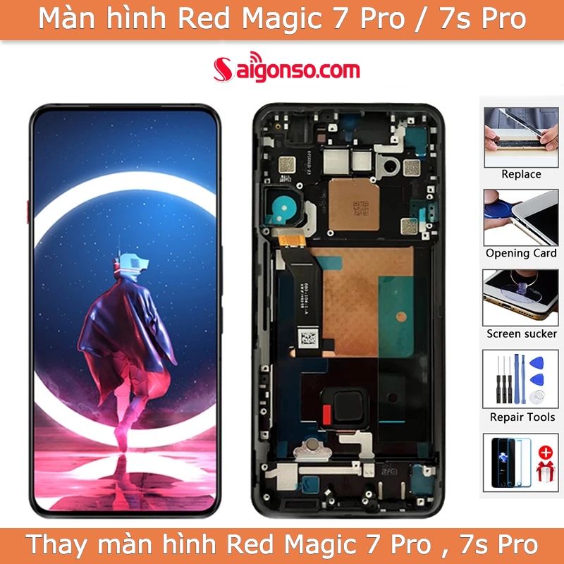 thay màn hình Red Magic 7 Pro